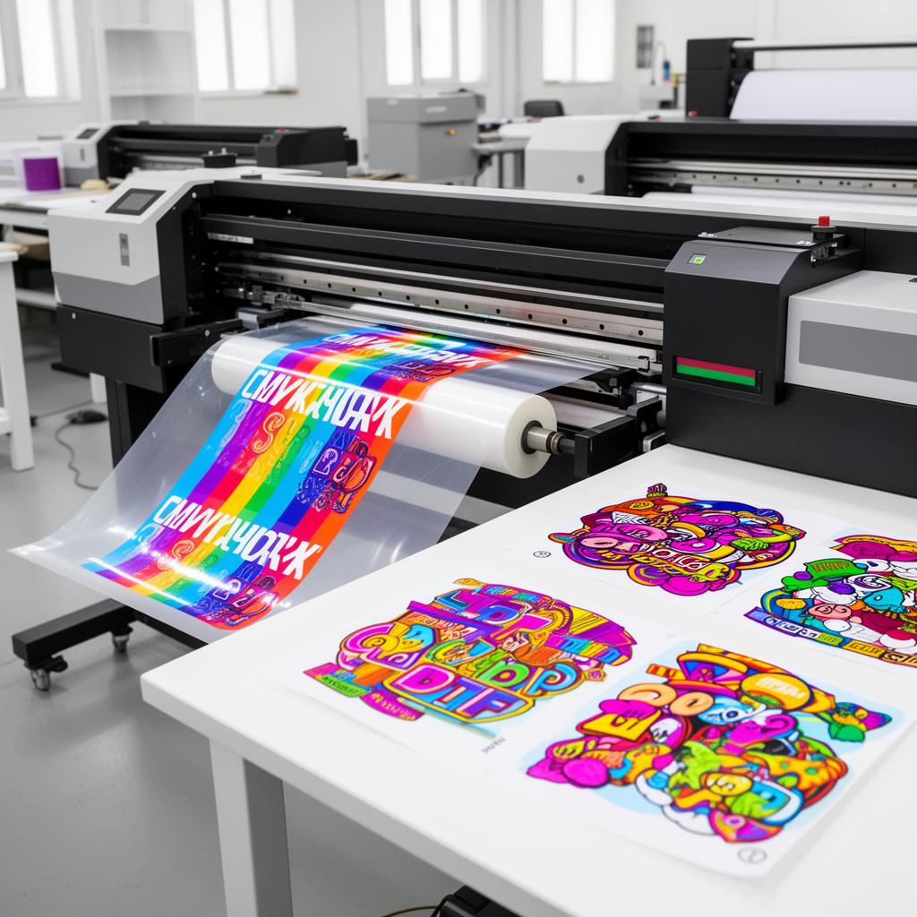 Professional DTF printing machine at Everlasting Custom Print Chicago