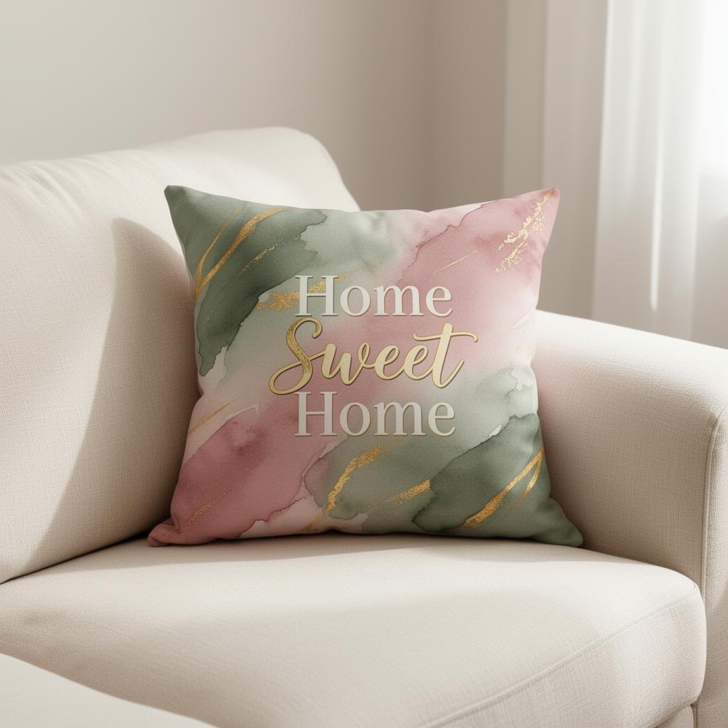 Sublimated Throw Pillow